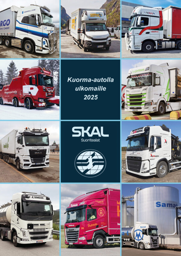 KUORMA-AUTOLLA ULKOMAILLE OPAS